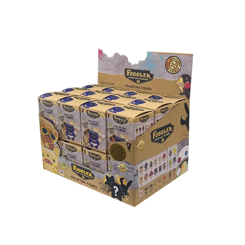 오리지널 퍼글러스 키체인 피규어 장난감 로드 롱 이어즈 시리즈 3 블라인드 박스 골드 퍼글러 랜덤 키링 수집용 인형 모델