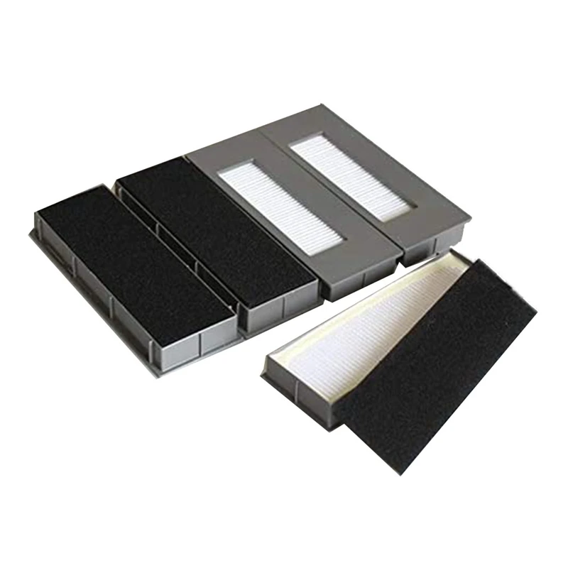 5 قطع غيار مجموعة مرشحات HEPA لملحقات المكنسة الكهربائية الروبوتية ECOVACS DEEBOT 900 901 M88