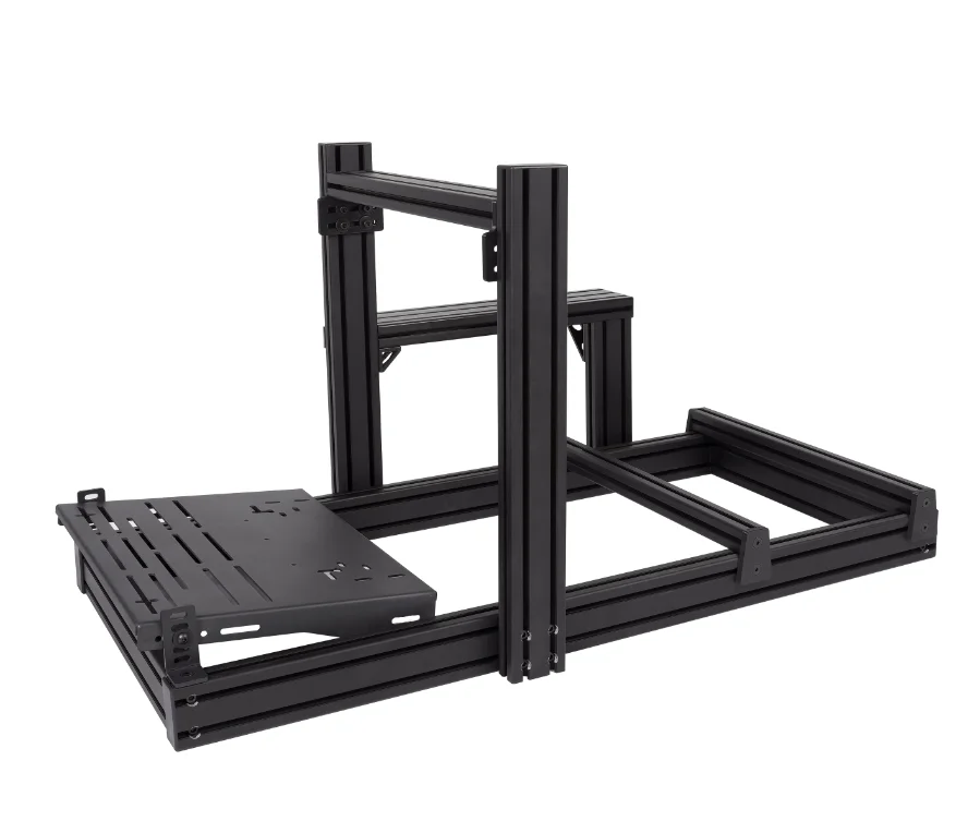 Proveedor de China Sim Racing Cockpit Rig Serie 6000 y 4080 Perfil de aluminio Corte y soldadura personalizados para simulación de carreras de juegos