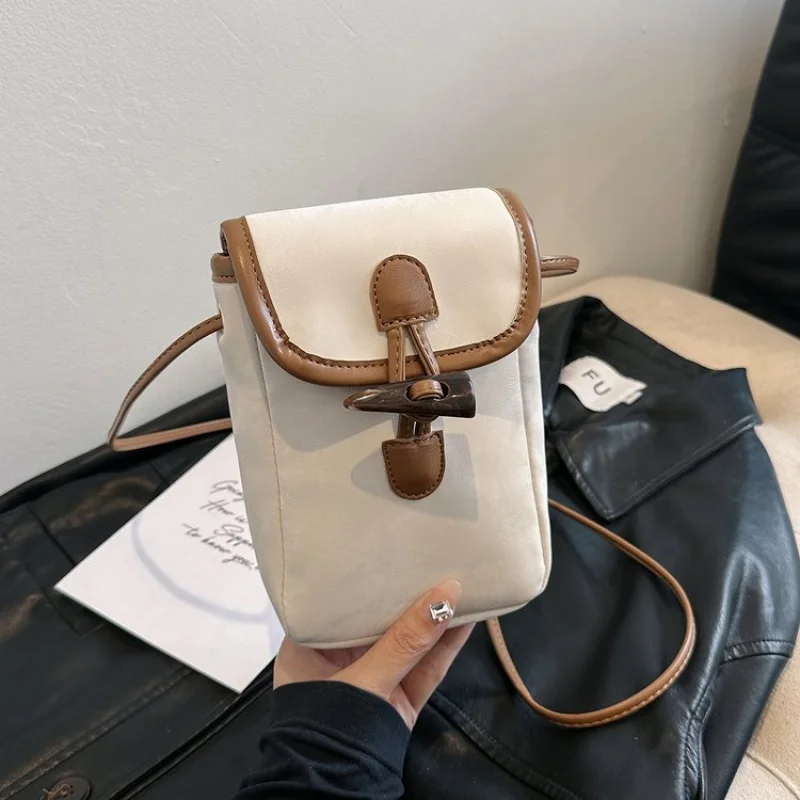 Sac à bandoulière en cuir pour femmes, marque de luxe à la mode, élégant, classique, Paris Chic, Accent, sac Vintage tendance ​