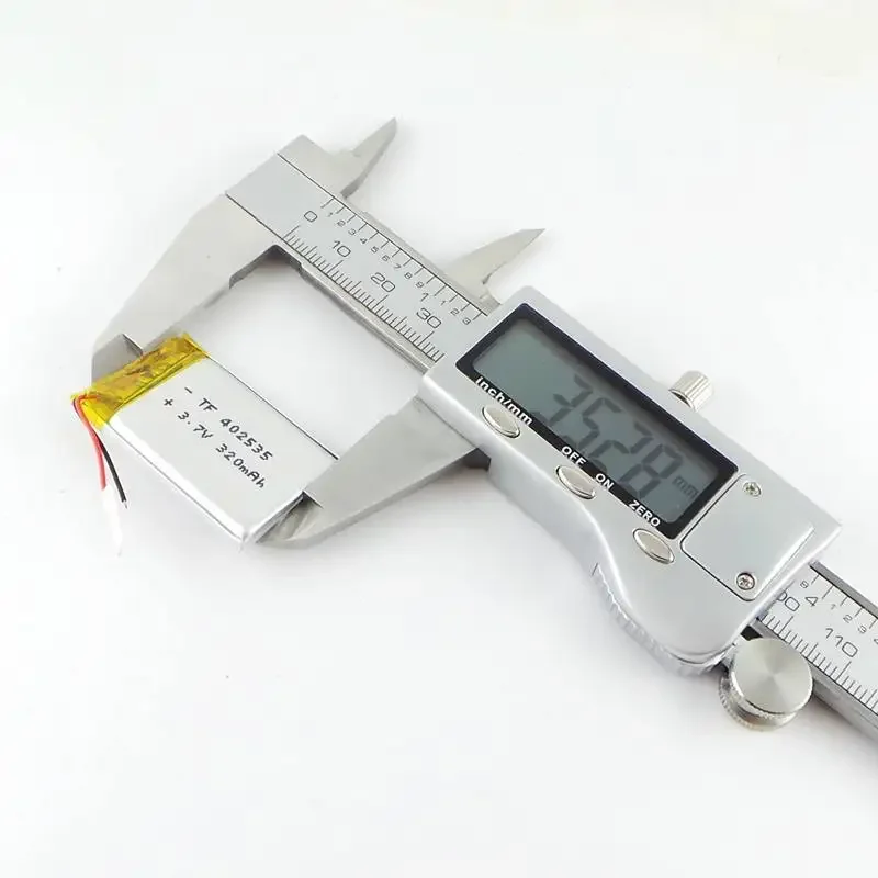 Новый коричневый MP3 MP4 3,7 В 320 мАч 042535402535   Полимерная литиевая батарея MP5 GPS Перезаряжаемая литий-ионная батарея Good A