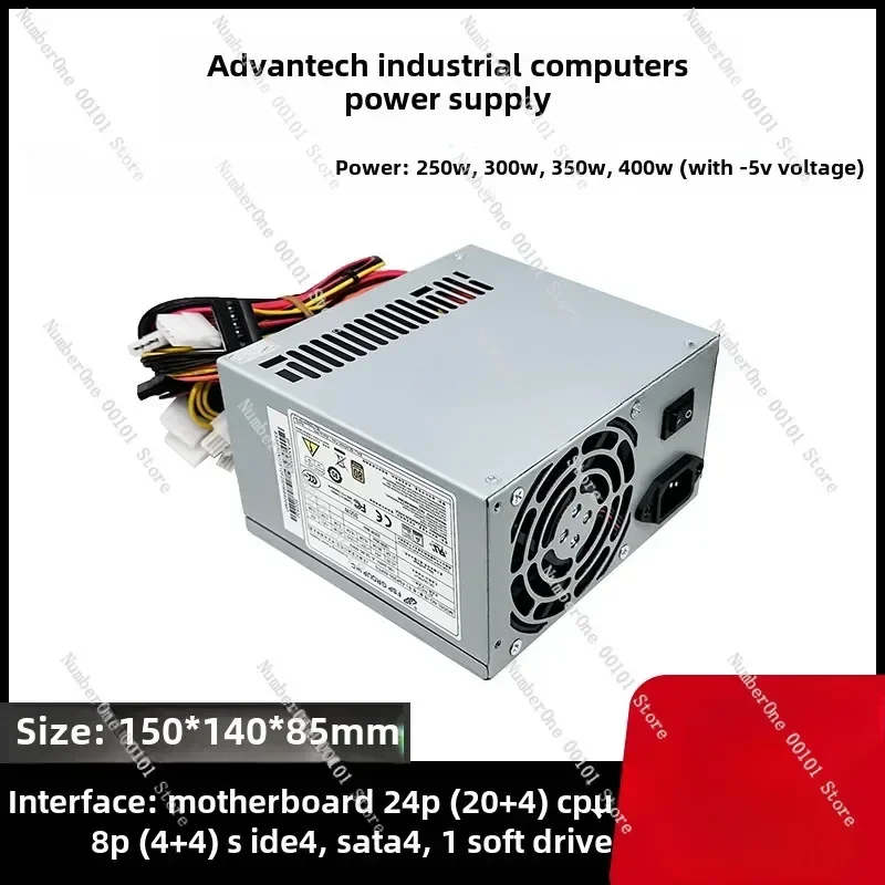 For FSP300-60PLN Industrial PC Power Supply, Replace FSP300-60KTV PF FSP250-60, 300W ATX Computer PSU