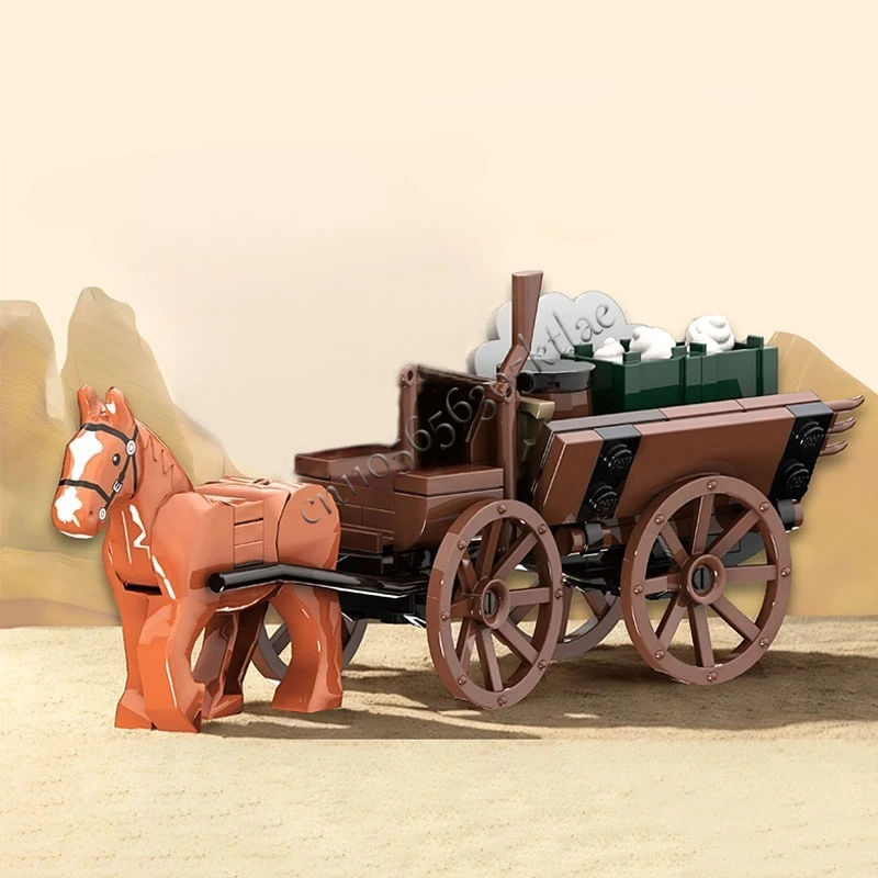 1604 قطعة مخصصة MOC مزرعة القرون الوسطى سلسلة ريد روك مزرعة نموذج بناء كتل ذاتية الصنع الطوب التجمع لغز لعبة هدايا العيد