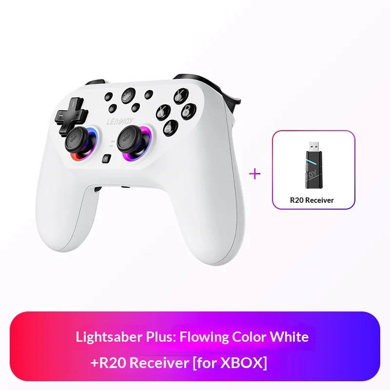 Leadjoy Saber Plus Gamepad 3Mode Wireless Gaming Controller TMR