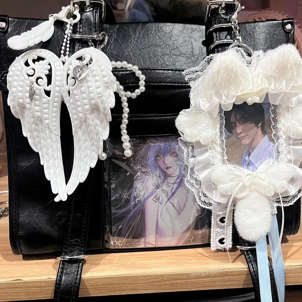 

Y2K Wing Keyring Bag Pendant Angel Wings Versatile Bag Charms Fashion Women Backpack Decoration Accessories Gifts Keychains New