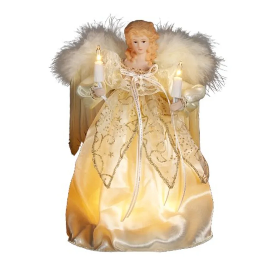 cime-d'arbre-d'ange-ivoire-et-or-10-lumieres-9-pouces-pour-decorations-de-vacances-design-ornemental-elegant-avec-finition-premium-ideal-pour-c