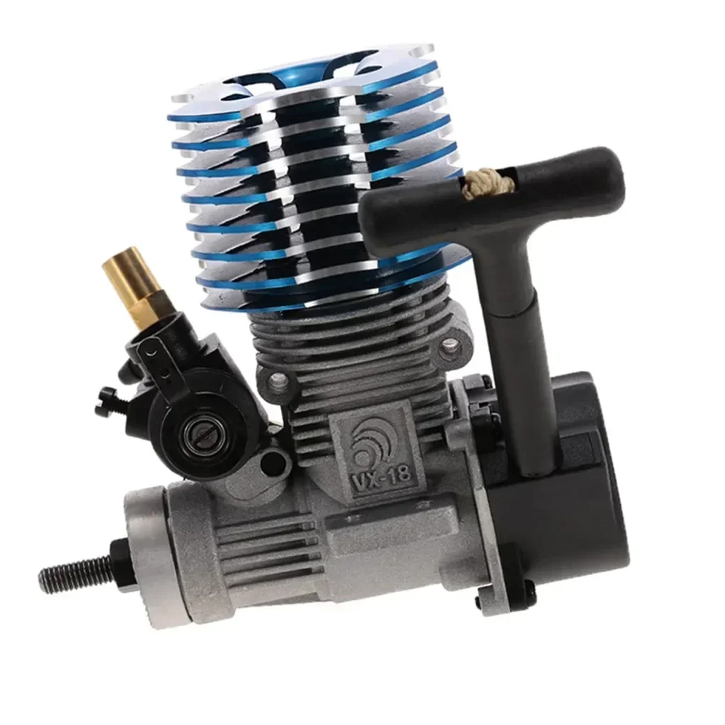 Moteur Nitro Power VX 18CXP Vertex 18, 2,74 cc avec démarreur à nervures, bougie d'allumage 02060 pour modèle de voiture RC 1/10 1/8, Bumosquito HSP HimPain