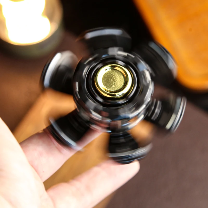 EDC Verknüpfung Fingertip Gyro Dekompression Spielzeug Zappeln Spielzeug Hand Spinner Antistress Spielzeug Fidget Spinner Für Erwachsene Kinder Geschenk