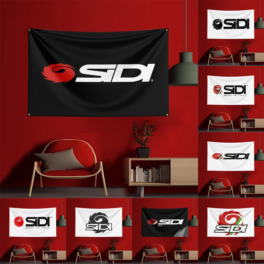 

3x5 Ft SIDI Tool Flag Polyester Printed Cars Flags Banner Tapestry for Room Garage Decor Power Tools Flag