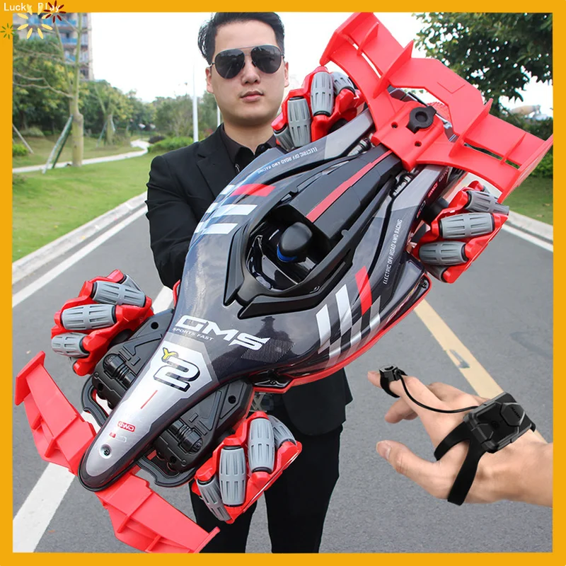 4drc Y2 Rc Car Drift Car With Light Spray 2.4ghz 4wd 360° Remote Control Racing Stunt Cars Electric Toys Model Gifts