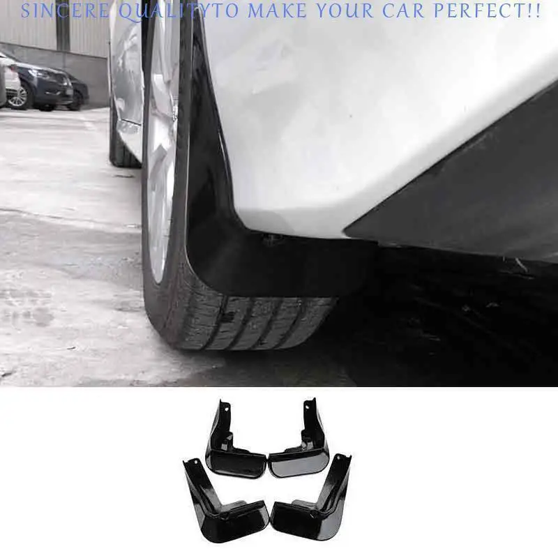 

For Toyota Camry 18-2024 Glossy Black Mud Flaps Splash Guards Fender Mudguards