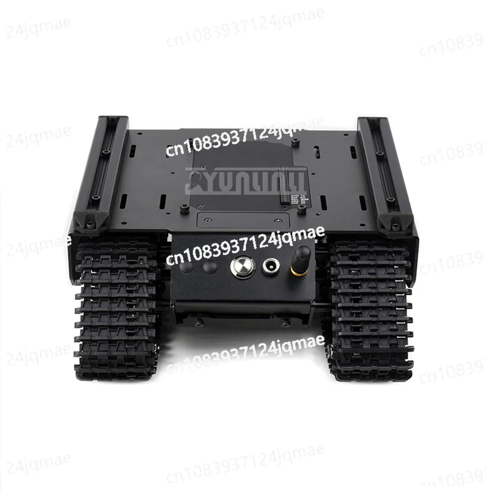 Expandable Off-road Tracked UGV Mobile Robot Crawler Chassis with Extension Track ESP32 Slave Machine Has Onboard WIFI/Bluetooth