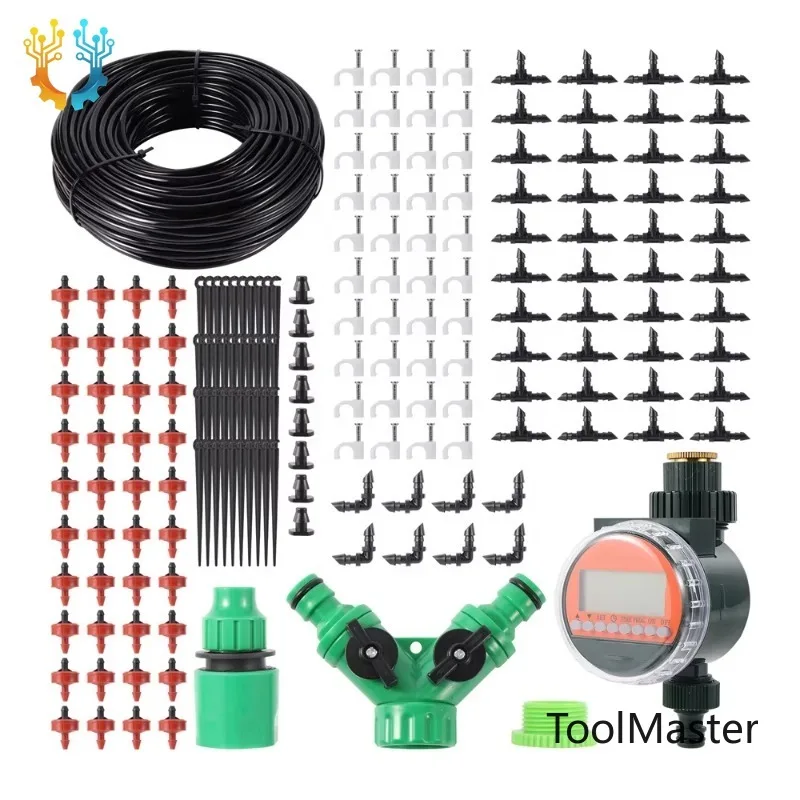 

【2026】Automatic Smart Irrigation System Garden Drip Irrigation Kit With Intelligent Rain Sensor Water Timer