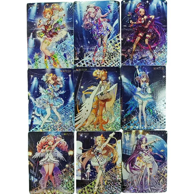 Dc Cards Destiny Child Mars Neptune Venus Neptune Seton Idol Anime Game Characters Collection Color Flash DIY Cards Toys Part14