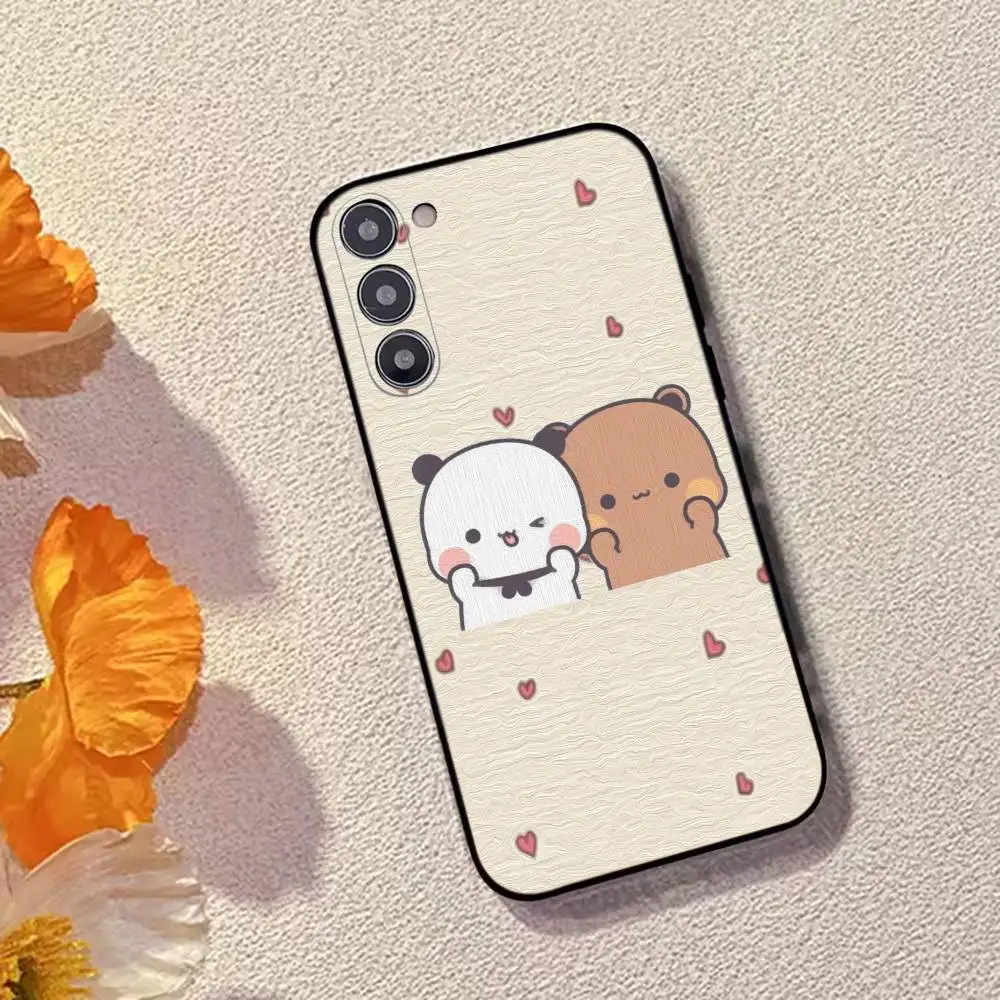 Cute Bubu Dudu Cartoon Couple Phone Case Silicone Soft For Samsung Galaxy A73,A72,A71,A70,A53,A52,A51