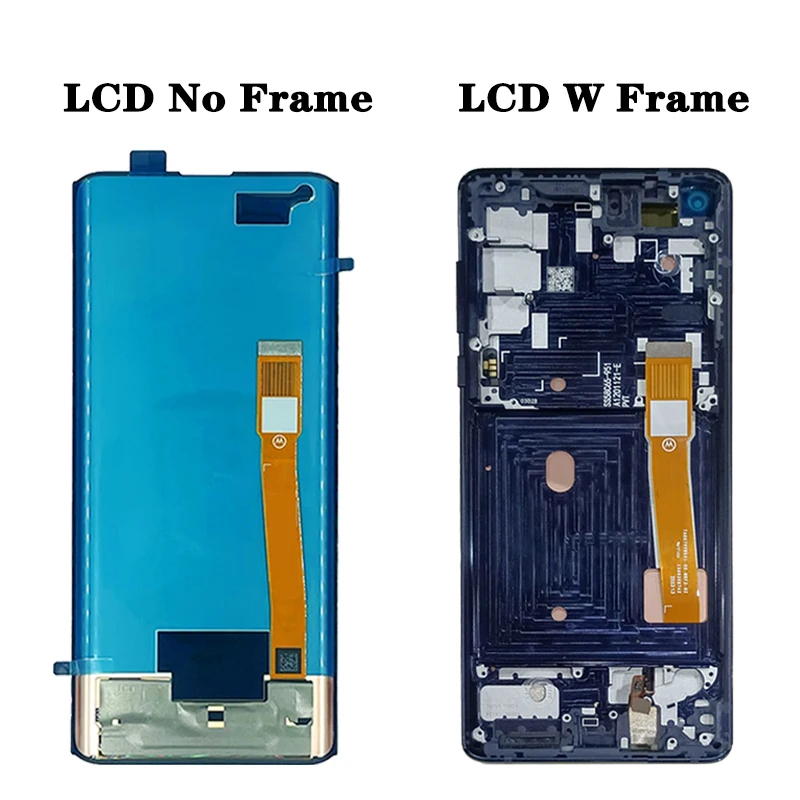 AMOLED For Motorola Moto Edge+ LCD XT2061-3 Touch Screen Digitizer For Moto Edge Display XT2063-3 touch panel for moto edge plus