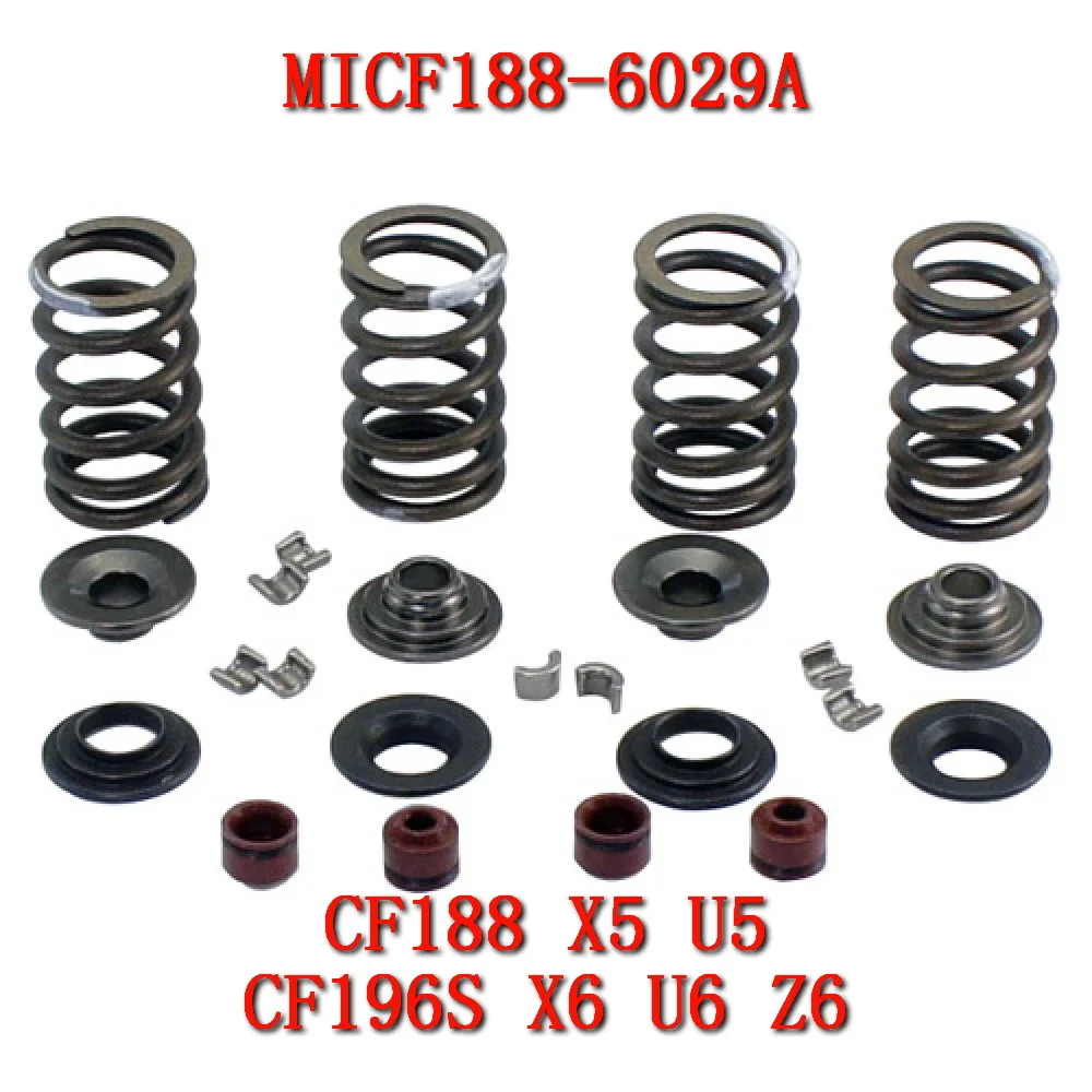 Valve Spring set 188-6029A for cf moto ATV CF188 X5 CF188-B 196S-B(X6)  SSV  Z6  196S-C  UTV  CF188-A U5  196S-B(U6)