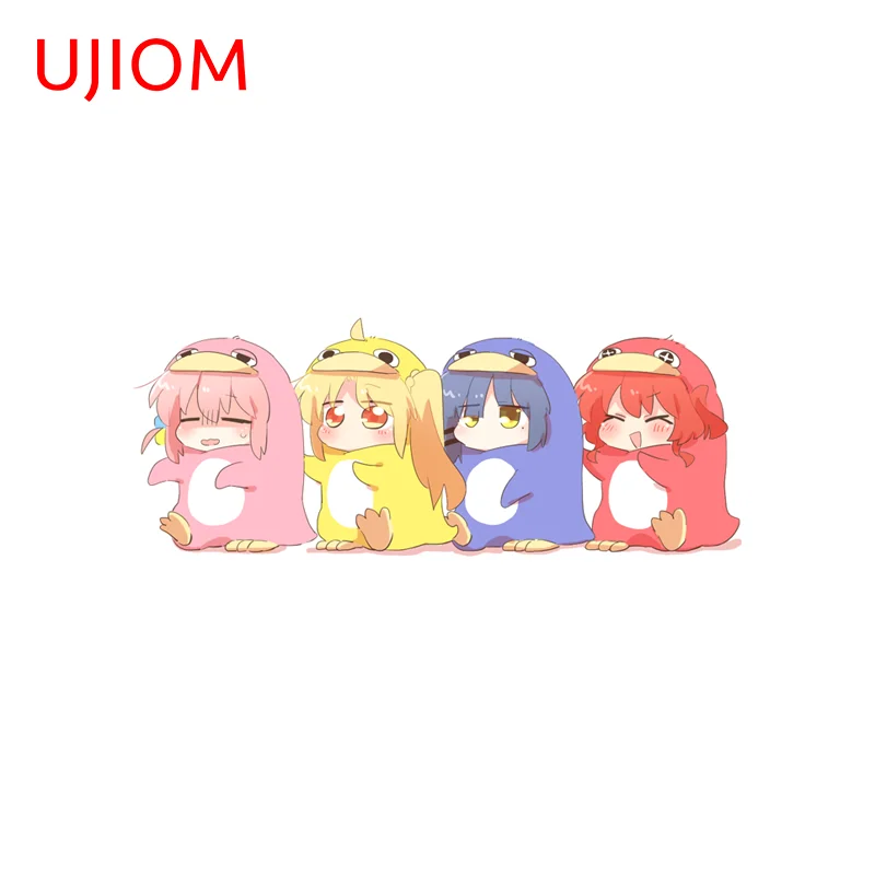 UJIOM Gotoh Hitori Kawaii Anime Peripheral Wall Sticker Popular Interesting Customizable Decal Adhesive DIY Decor Accessories
