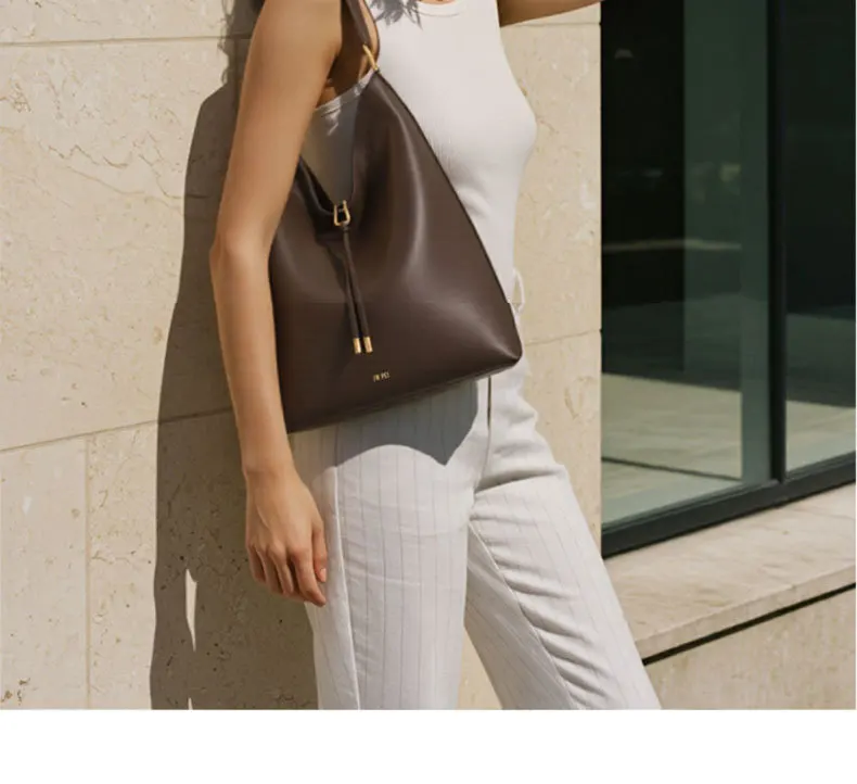 JW PEI Tote Bag, New Style, Suede Hobo Bag, Large Capacity, Relaxed Feel, Shoulder Bag/Underarm Bag