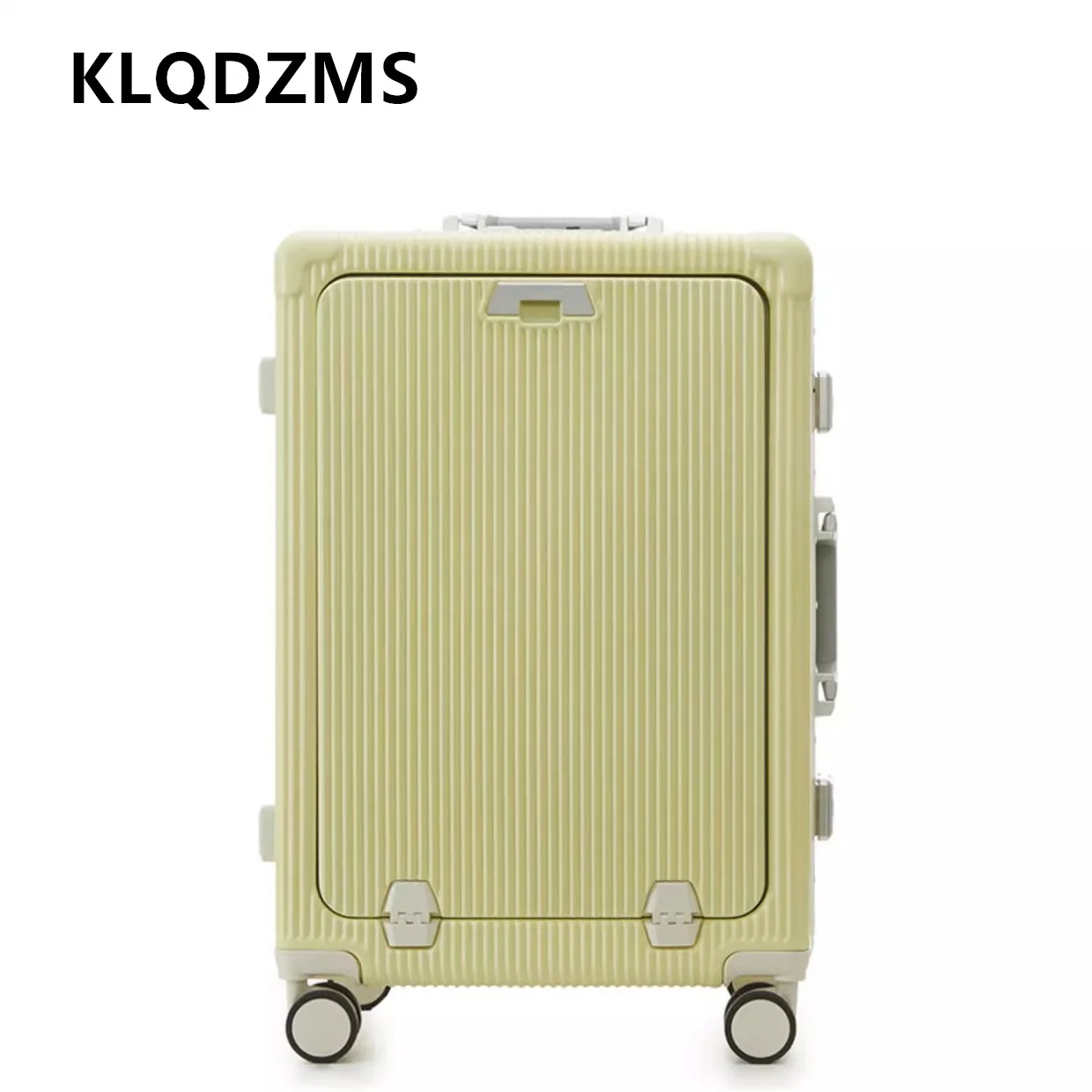 KLQDZMS Rolling Suitcase 24 Inch ABS+PC Aluminum Frame Trolley Case 20