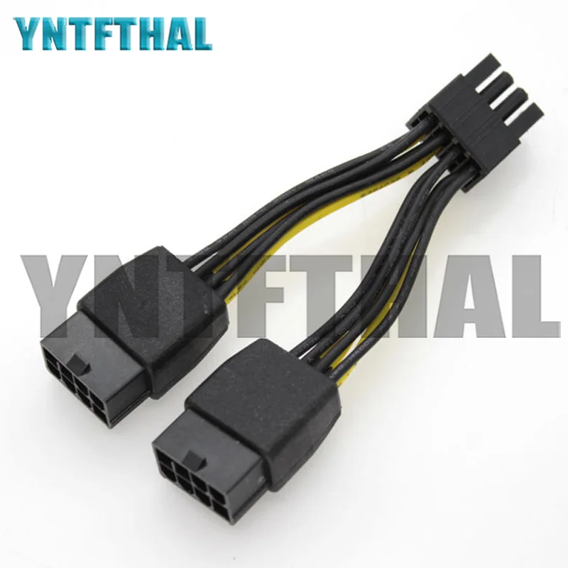 030-000 0571 odnowiony dla nvidii 1 * 8pin do 2 * 8pin M6 K80 P100 P40 GPU 10cm kabel