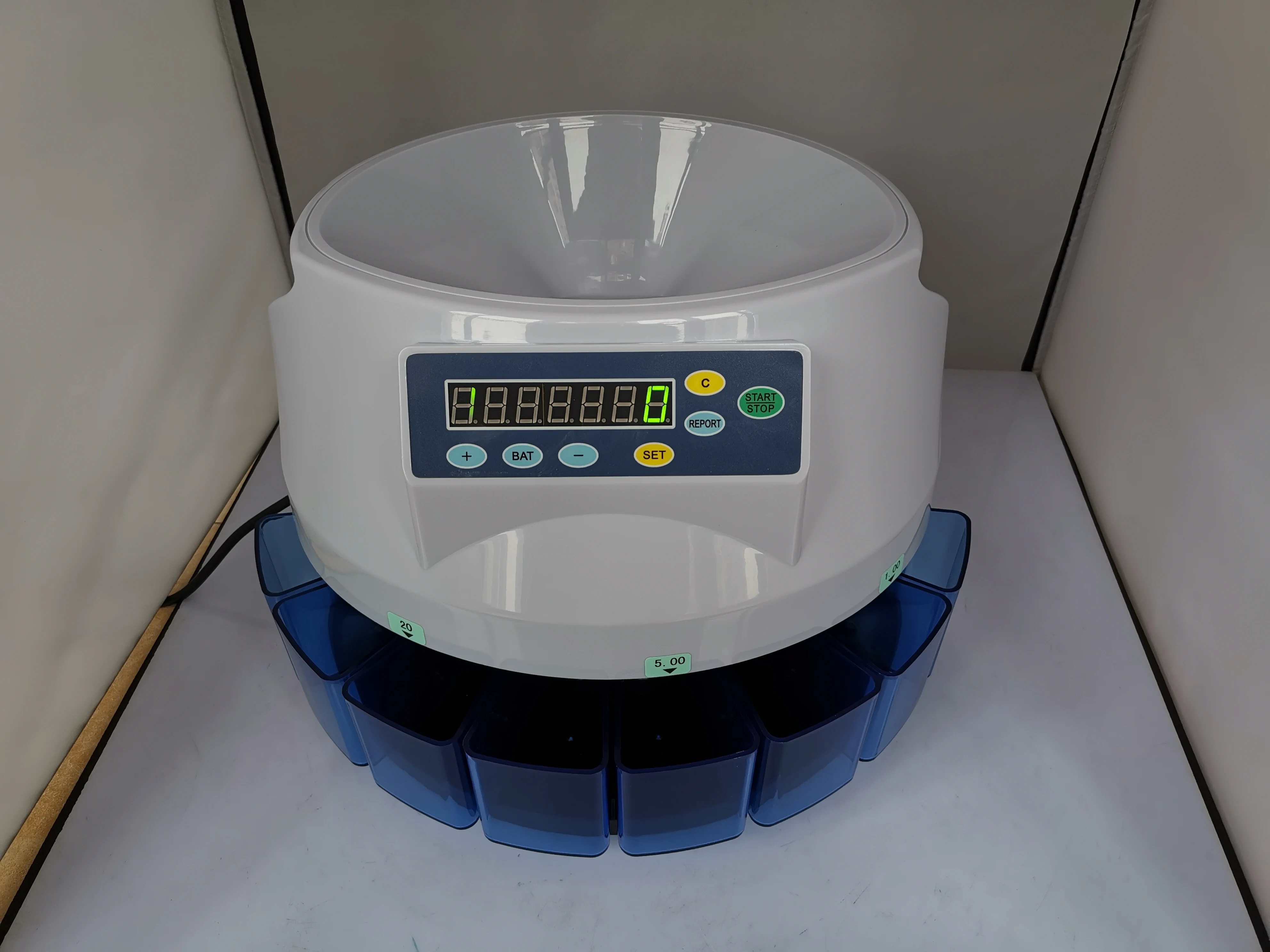 

Electronic coin sorter SE-800 coin counting machine Can be customized for most of countries