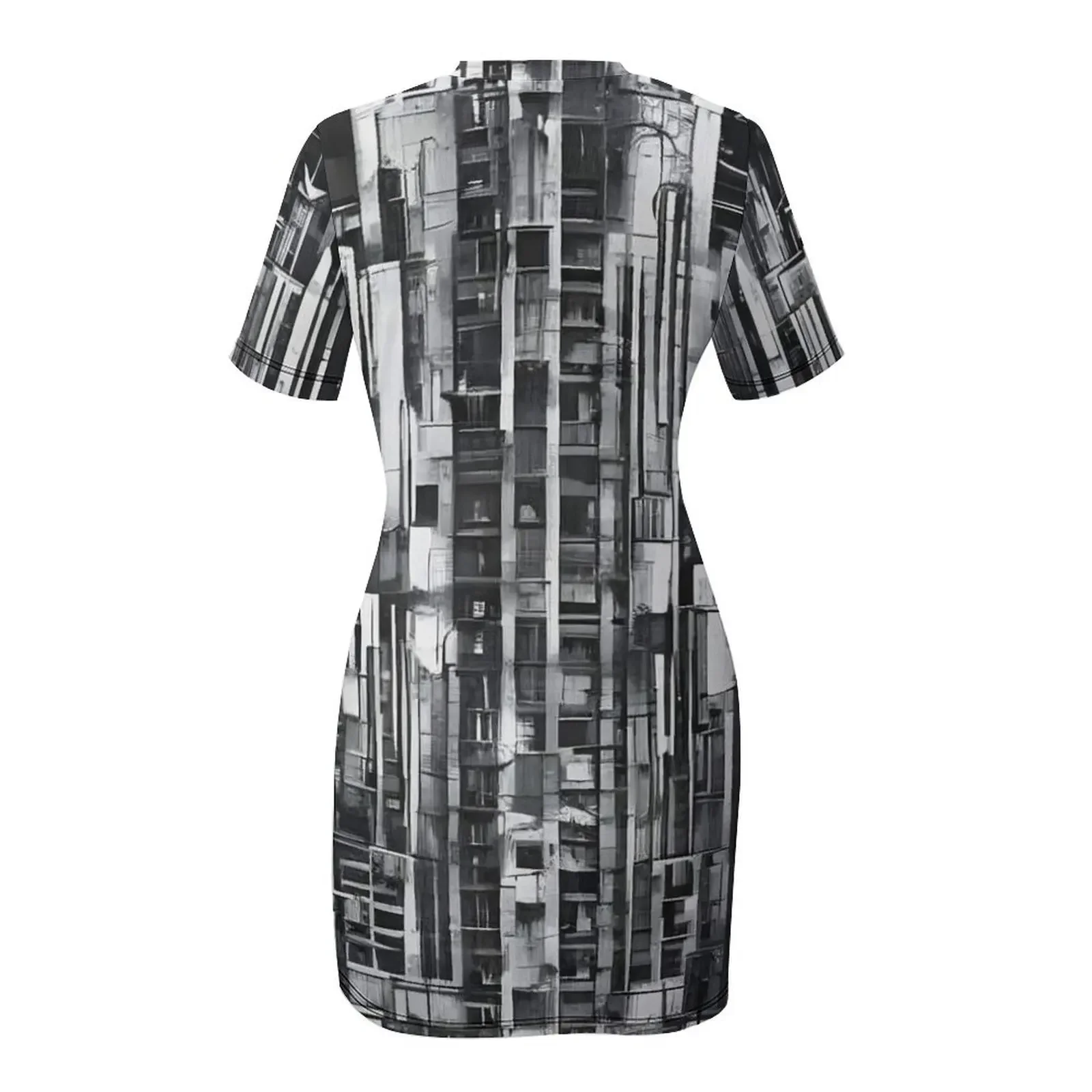 The Sky is the Limit Short-Sleeved Dress women's summer clothing 2025 sexy dress party dress women elegant luxury
