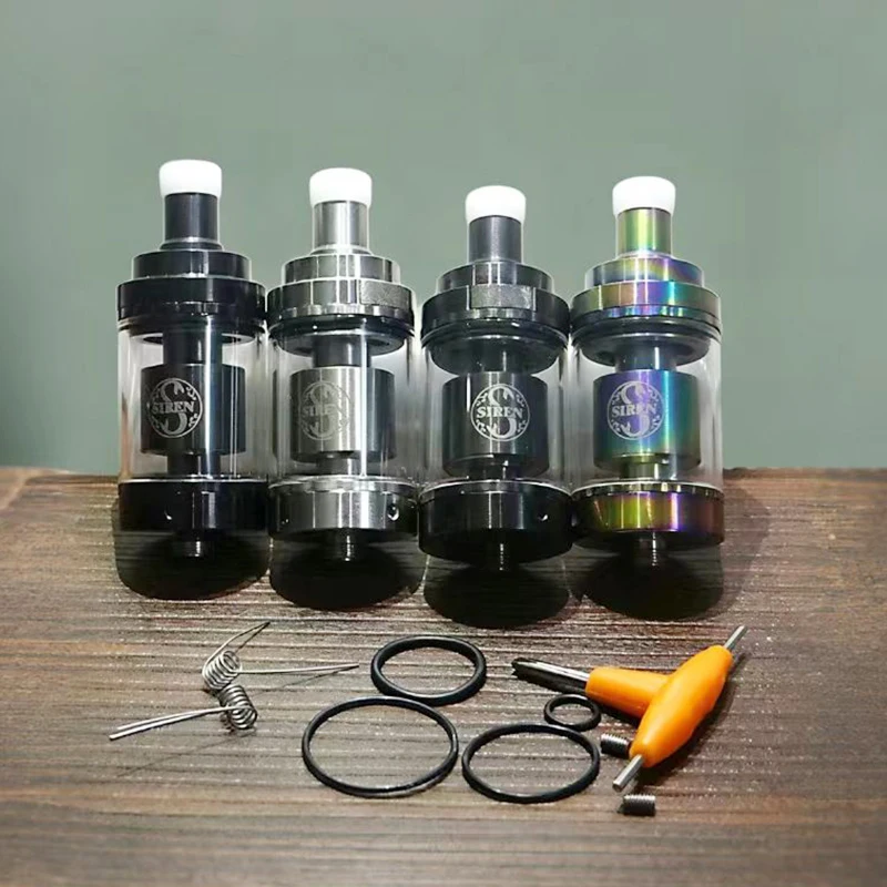 

DIY Siren V2 GTA MTL RTA 22mm/24mm Rebuildable Tank rta 2ml/4.5ml Airflow Adjustment Atomizer rta tank VS Dead Rabbit Solo V4 5