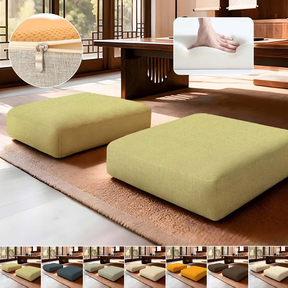 

5/8cm Thickened Sponge Seat Cushion Removable 45D High Density Sponge Dining Chair Seat Sofa Pillow for Bay Window Sofas Garden