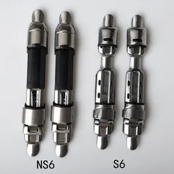 RS004 RS00 Do It Yourself Fishing Rod Reel Seat S6 S7 NS6 Stainless Steel 1 Piece