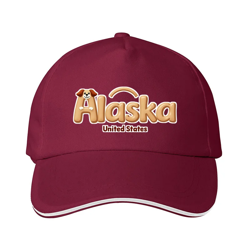 

Alaska America Flag USA United States Custom Flat Brim Cap Sun Hat Number Hunting Dad Animal Photo Snapback Summer Trucker Logo