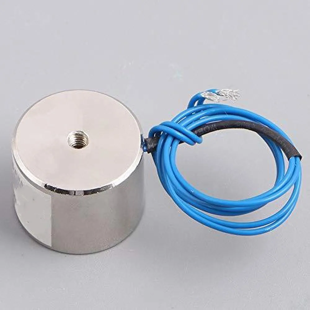 2V/24V Mini solenoid electromagnet electric Lifting electro magnet strong holder cup