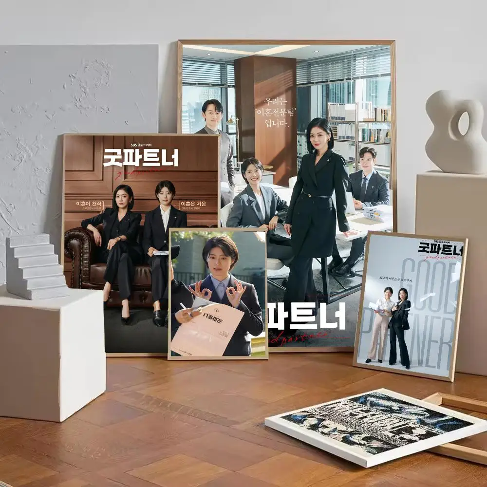 Tv Show G-Good Partner Poster Sticky Wall Art Printing Waterproof Home Living Bed Room Aesthetic Decor