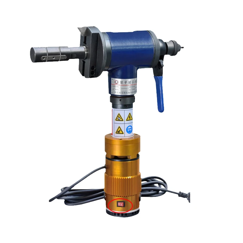 STR Versatile Electric Portable Internal Pipe Beveling Machine: Precision Cutting for Inner Tube Chamfering Steel Edge Beveling