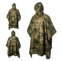 Man Outdoor Impermeable Zipper Camo Raincoat Waterproof Rain Coat Men Raincoat Women Awning The Rain Motorcycle Rain Poncho