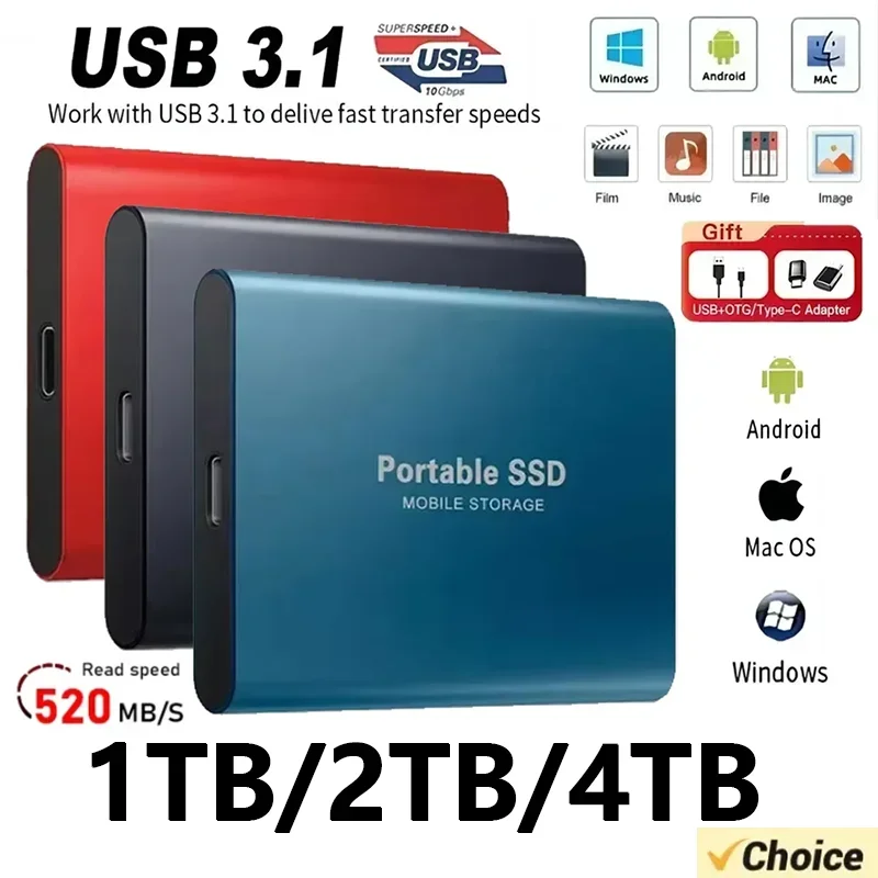 NewExternalHardDrive2TBPortableSSD4TBHigh-SpeedHardDisk128TBMassMobileSolidStateDriveUSB3.1forLaptops/PC/MAC-AliExpress