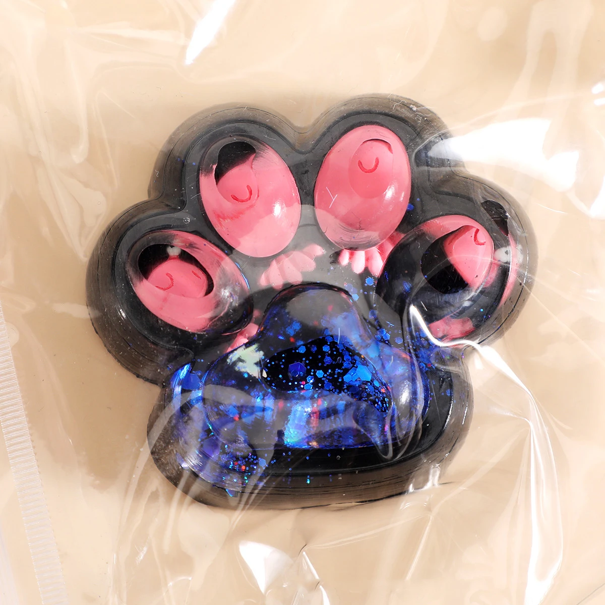 2025 Nuovo Zampa di Gatto Spremere Giocattolo Pizzico Mini Zampa di Gatto Decompressione Giocattolo Morbido Appiccicoso Spremere Giocattoli Rimbalzo Lento Sollievo dallo stress Relax Giocattoli