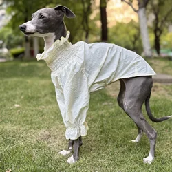 Camiseta abrigo protección solar perros Italian Greyhound y Bedlington