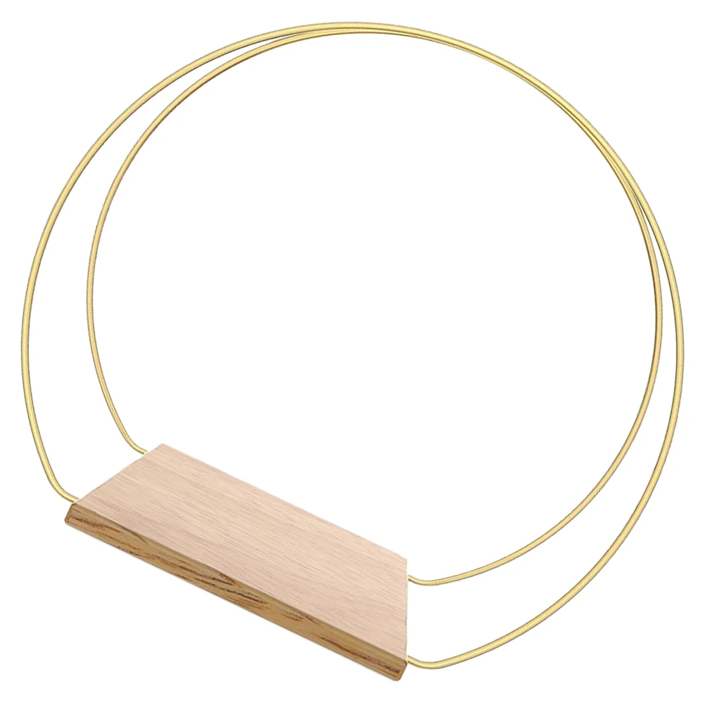 

Stable Desktop Wreath Frame Diy Metal Floral Hoop Centerpiece Decorative Flower Hoops Wedding Craft Decor Wreath Making Wire