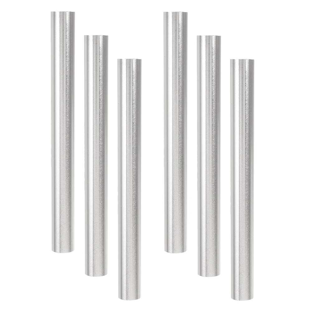 

6pcs Tent Repair Tubes Durable Aluminum Tent Pole Repair Part Connecting Accessories Replacement Parts for Tents Camping Gear