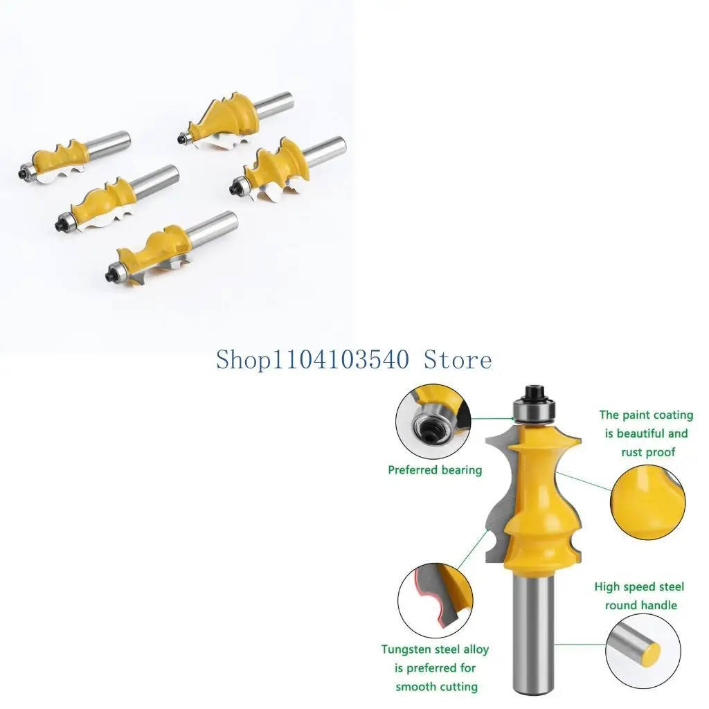 

02DC Обрезной гравировальный фрезерный станок Фреза дюйма Резак с хвостовиком