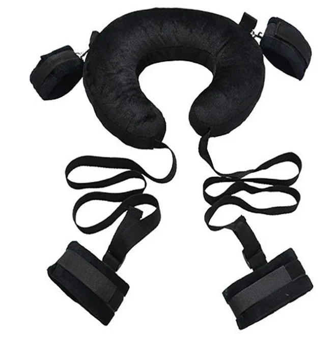 Erotic Sex Toys Cotton Bdsm Bondage Set Handcuffs Sexy Leg Pillow Thinning Belt Bending Orgasm Couple Toys