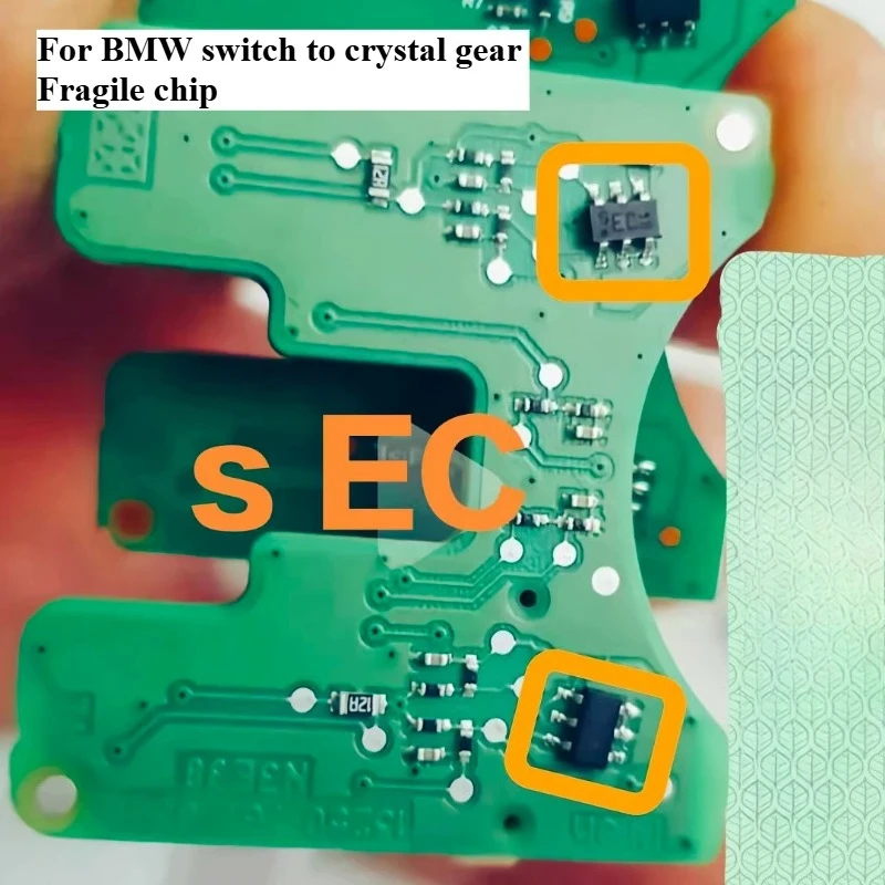 Capteur de position SEC pour BMW Série G - Défaut du mécanisme de changement de vitesse - Puce fragile du levier de vitesses EC Crystal C4035LS