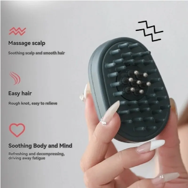 Mini Scalp Conductive Comb Electric Liquid Dispensing Massage Comb