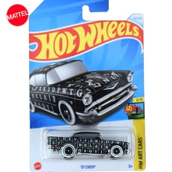 Original Mattel Hot Wheels Car 1/64 Metal Diecast 121/250 C4982 '57 Chevy Voiture Model Toys for Boys Collection Birthday Gift