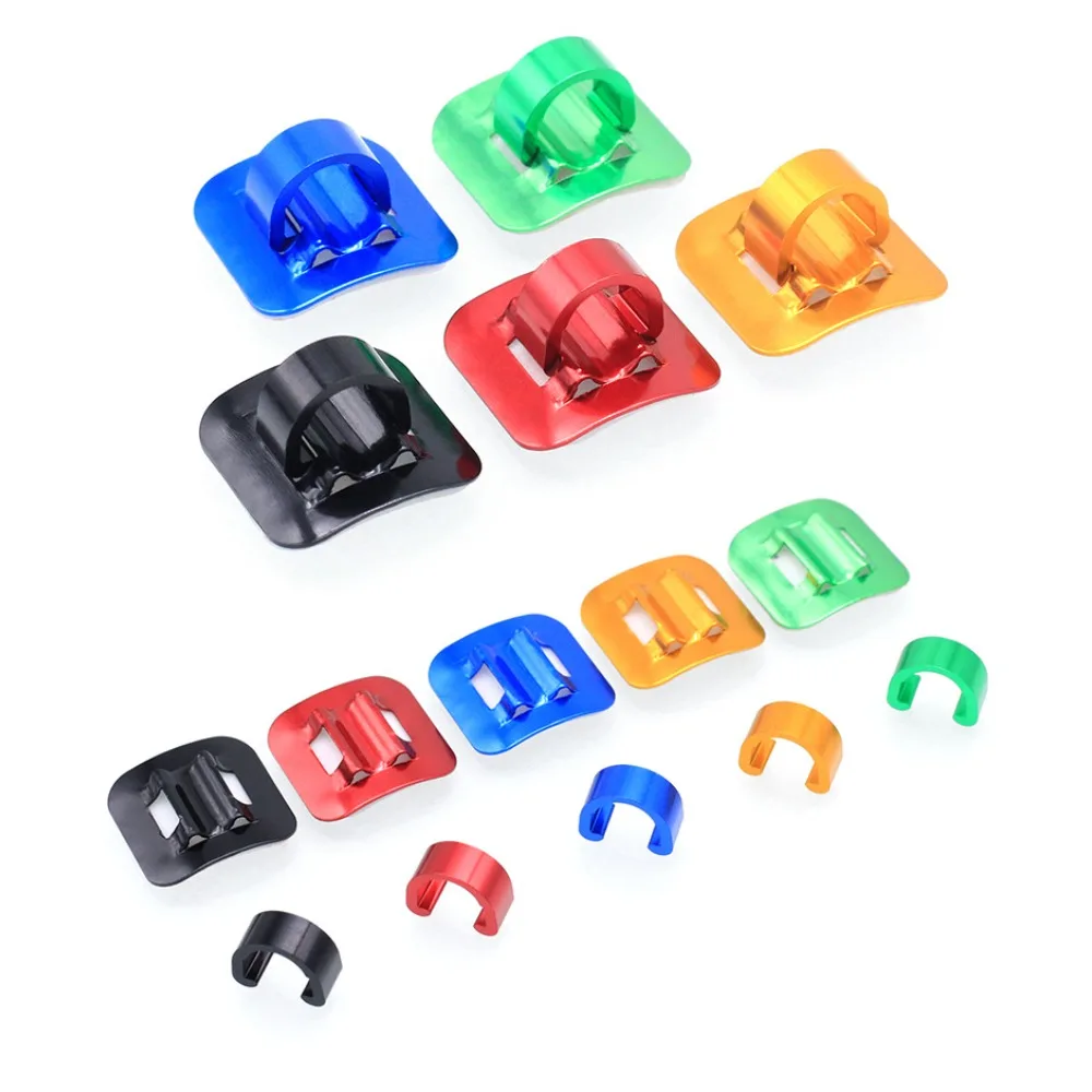 Bicycle C-Clips Clamps Housing Hose Guide Brake Derailleur Shift Cables with Adhesive Seat for MTB image 2