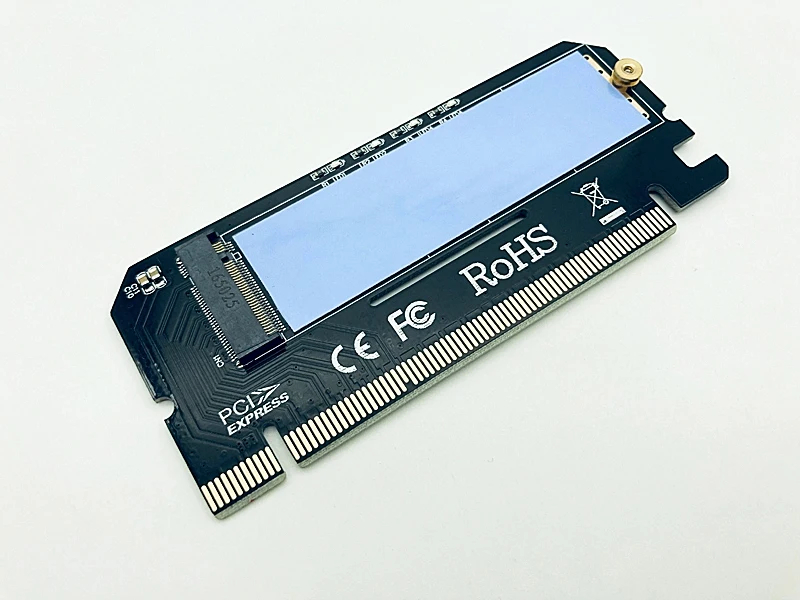 M.2 NVME adattatore da PCIE a M2 LED NVME SSD M2 PCIE x16 scheda di espansione interfaccia adattatore per Computer M.2 NVMe SSD NGFF a PCIE 3.0 X16