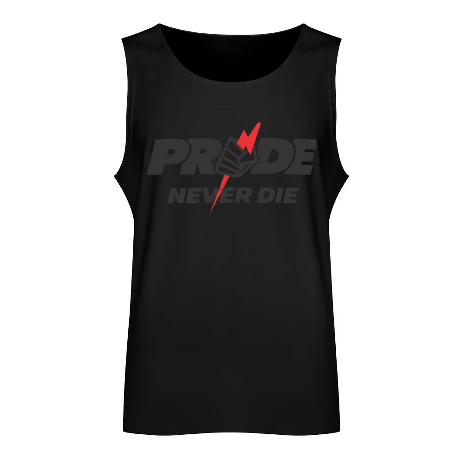 PRIDE NEVER DIE! Tank Top t-shirt for man Male vest anime gym gym Men's t-shirts