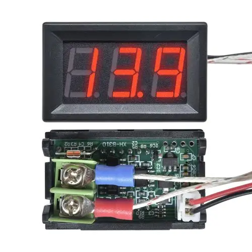 12V XH-B310 LED Digital Thermometer High Precision Industrial Grade K-type M6 Thermocouple Temperature Sensor M6 -30-800 ° C