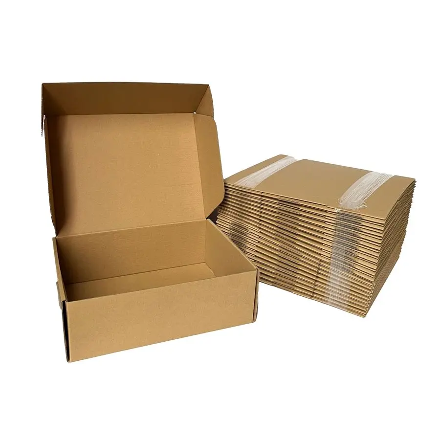 

Small Shipping Boxes Set of 20 Brown Corrugated Cardboard Mailer Boxes for Packaging Small Business Craft Gifts Giving Products